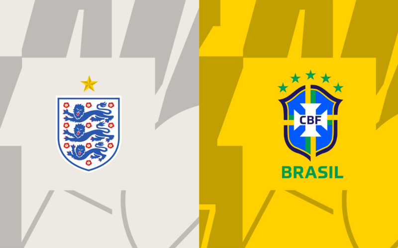 تشكيل مباراة إنجلترا والبرازيل الودية اليوم السبت