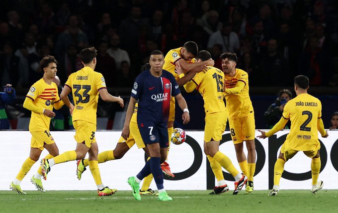 تشكيلة باريس سان جيرمان المتوقعة ضد برشلونة في دوري أبطال أوروبا