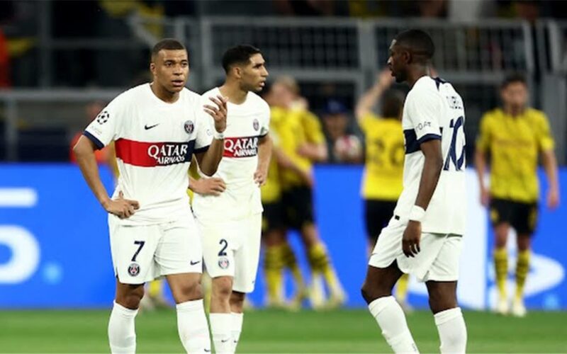 تشكيلة باريس سان جيرمان أمام بوروسيا دورتموند في دوري الأبطال والقنوات الناقلة